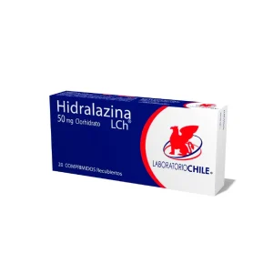 HIDRALAZINA CLORHIDRATO 50mg Comp. x 20