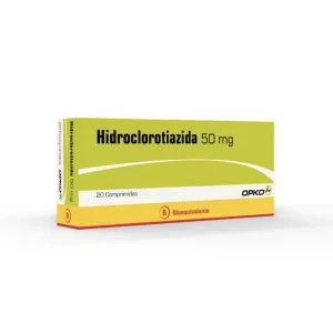 HIDROCLOROTIAZIDA 50mg Comp. x 20
