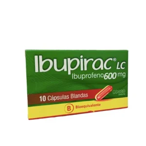 IBUPIRAC LC 600mg Caps. Blandas x 10