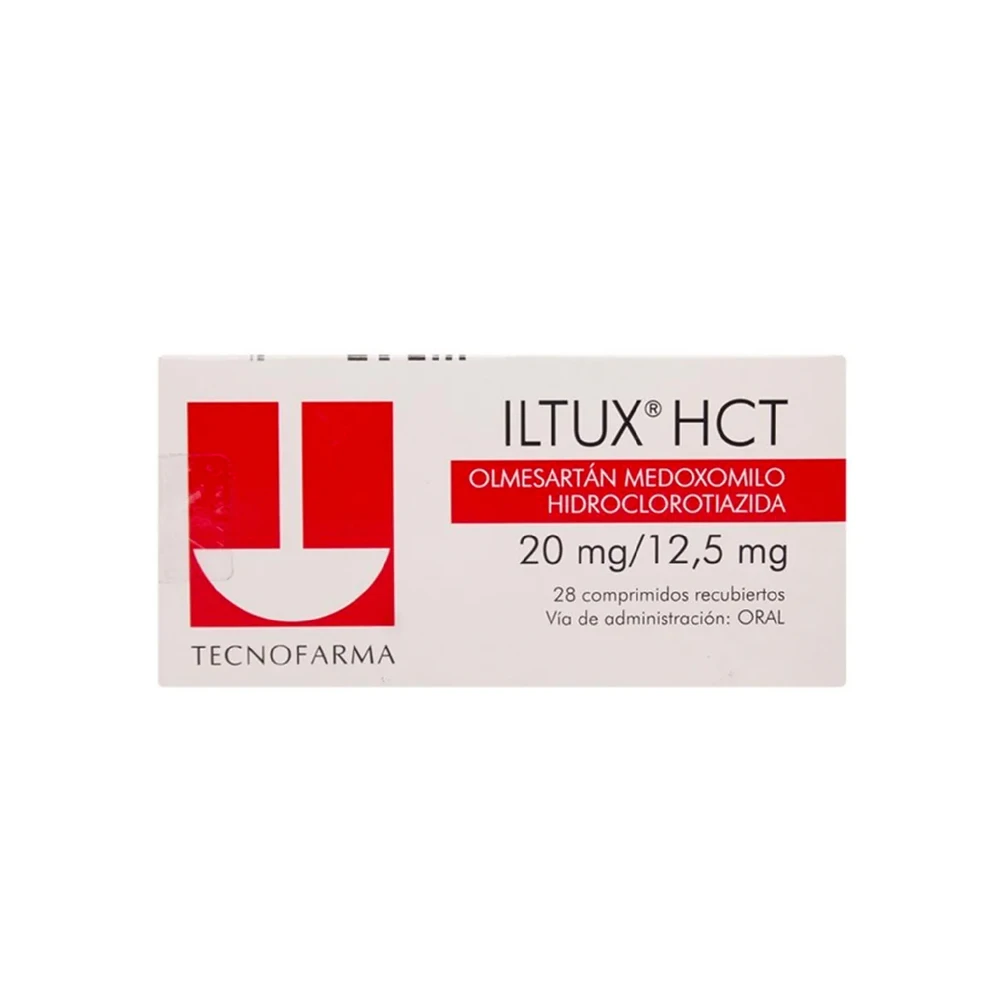 ILTUX HCT 20 12.5mg Comp. x 28 ILTUX HCT 20/12.5mg Comp. x 28 - Imagen 1