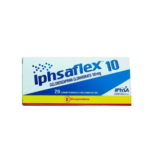 IPHSAFLEX 10mg Comp. Rec. x 20