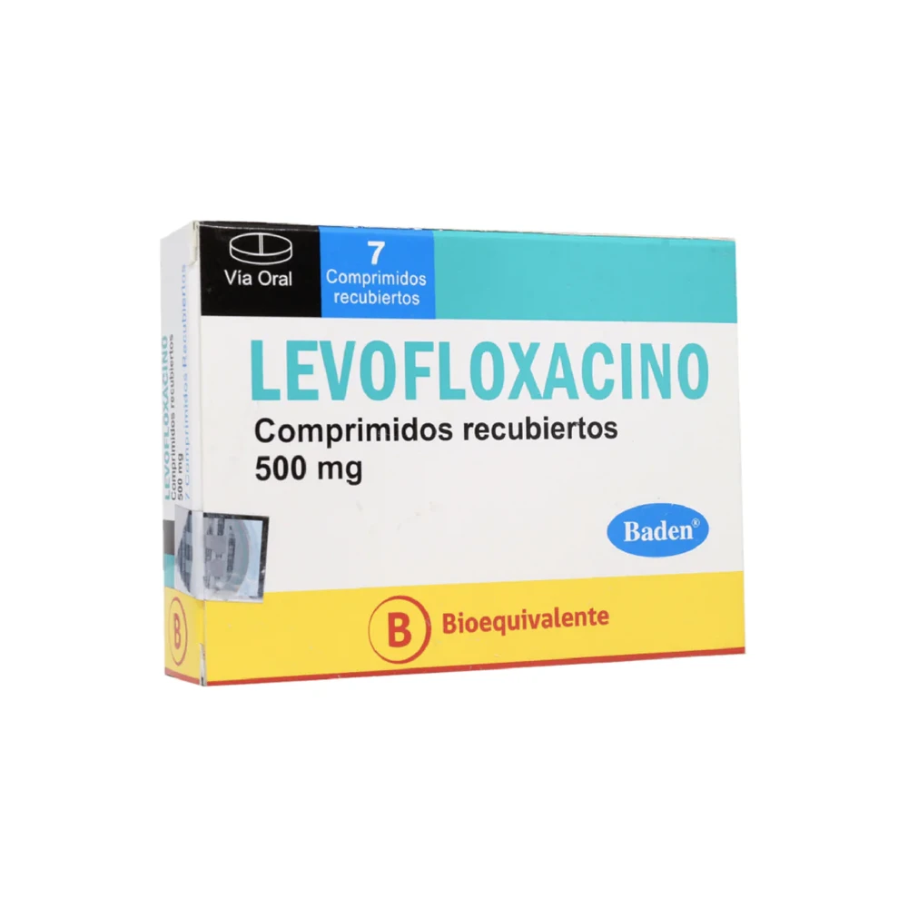 LEVOFLOXACINO COM 500MG X7 LEVOFLOXACINO COM 500MG X7 - Imagen 1