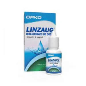 LINZAUG 0.4% SOL OFT X10ML