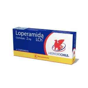 LOPERAMIDA CLORHIDRATO CHILE LAB. 2mg Comp. x 6