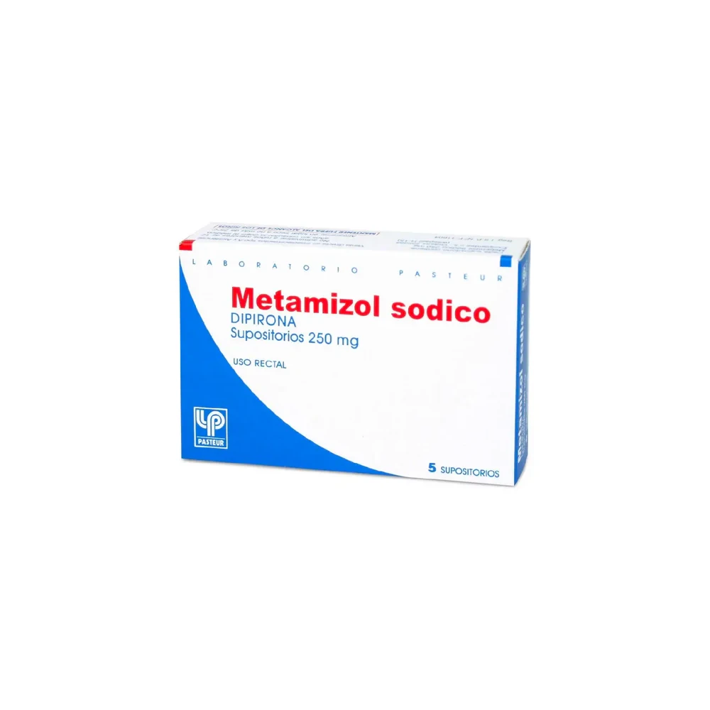 METAMIZOL SODICO 250mg Sup. x 5 METAMIZOL SODICO 250mg Sup. x 5 - Imagen 1