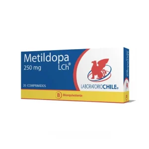 METILDOPA CHILE LAB 250mg Comp. x 20
