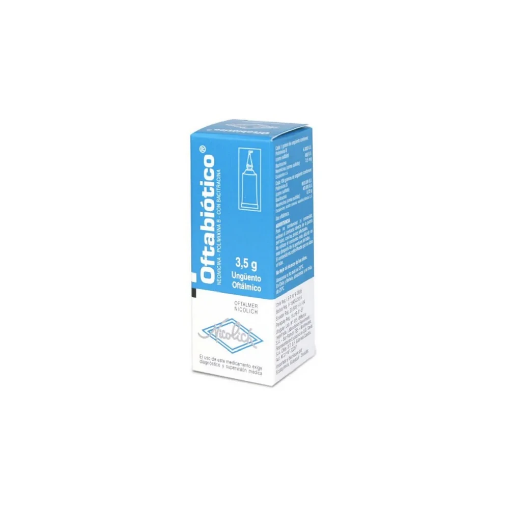 OFTABIOTICO Oft. Ung. x 3.5g OFTABIOTICO Oft. Ung. x 3.5g - Imagen 1