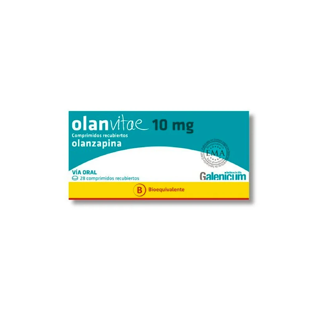 OLANVITAE 10mg Env. Comp. Rec. x 28 OLANVITAE 10mg Env. Comp. Rec. x 28 - Imagen 1