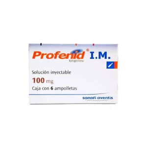 PROFENID I.M. 100mg IM Iny Amp. x 6