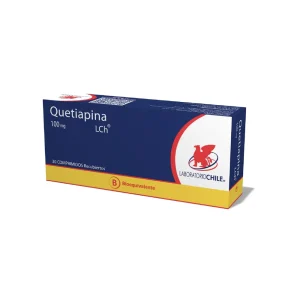 QUETIAPINA 100mg Comp. Rec. x 30