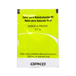 SALES REHIDRATACION 60 FRESA 6,7gr/250ml sobre X 30