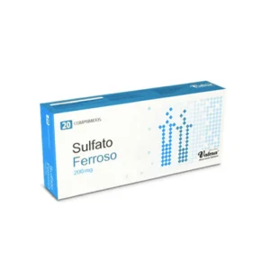 SULFATO FERROSO 200mg Comp. x 20