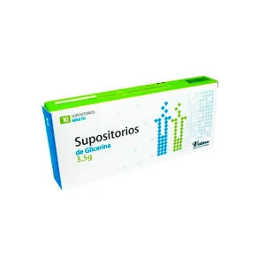 SUPOSITORIOS GLICERINA Sup. x 10 x 3.5g Gigante