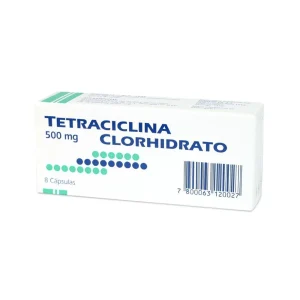 TETRACICLINA MINTLAB 500mg Caps. x 8