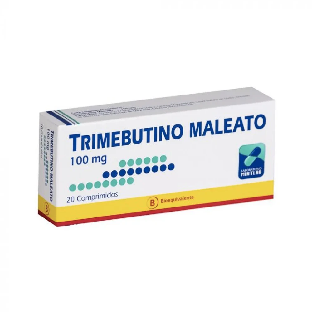 TRIMEBUTINO 100mg Comp. x 20 TRIMEBUTINO 100mg Comp. x 20 - Imagen 1