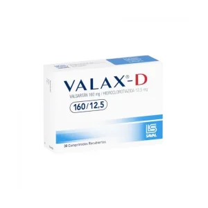 VALAX D 160 /12.5mg Comp. Rec. x 30