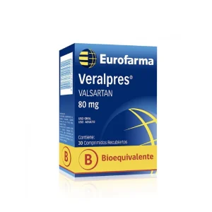 VERALPRES 80mg Estuche Comp. Rec. x 30