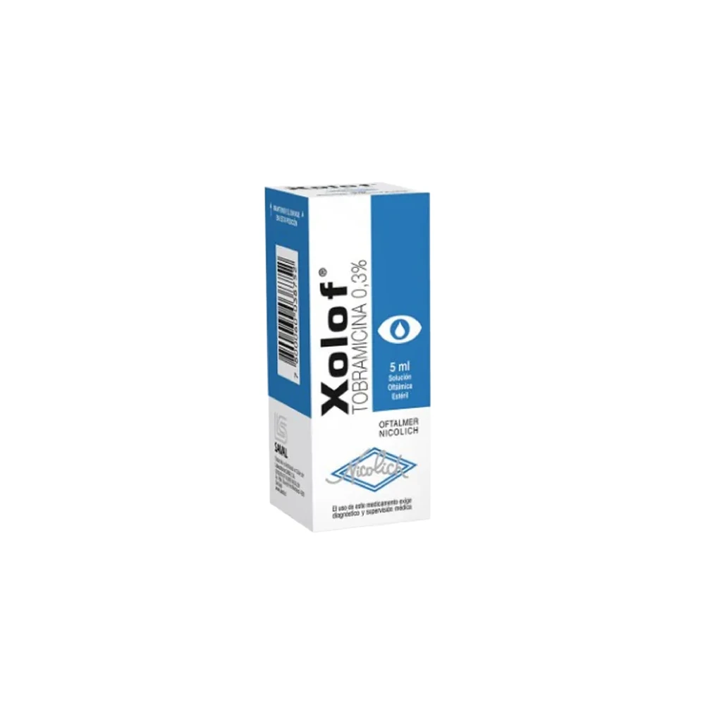 XOLOF 0.3g Oft. Sol. Estéril x 5ml XOLOF 0.3g Oft. Sol. Estéril x 5ml - Imagen 1