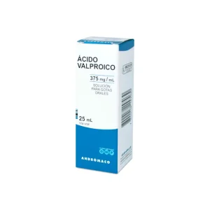ÁCIDO VALPROICO ANDROMACO 375mg /ml Gotas x 25ml