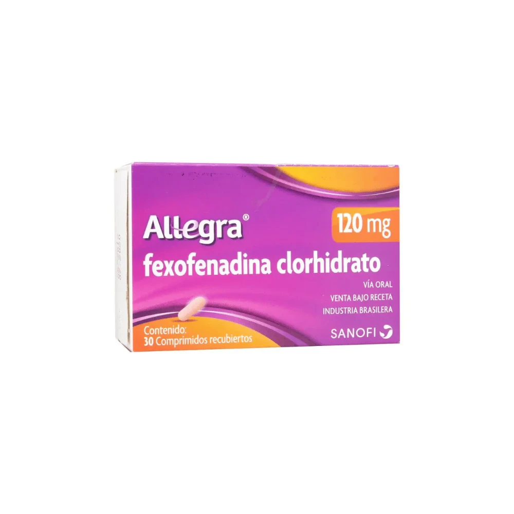 ALLEGRA 120mg Comp. x 30 ALLEGRA 120mg Comp. x 30 - Imagen 1