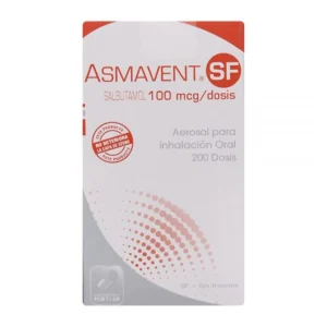 ASMAVENT SF 100mcg Bucal Inhalador x 200 Dosis