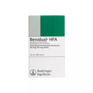 BERODUAL HFA Env. x 200 Dosis x 10ml