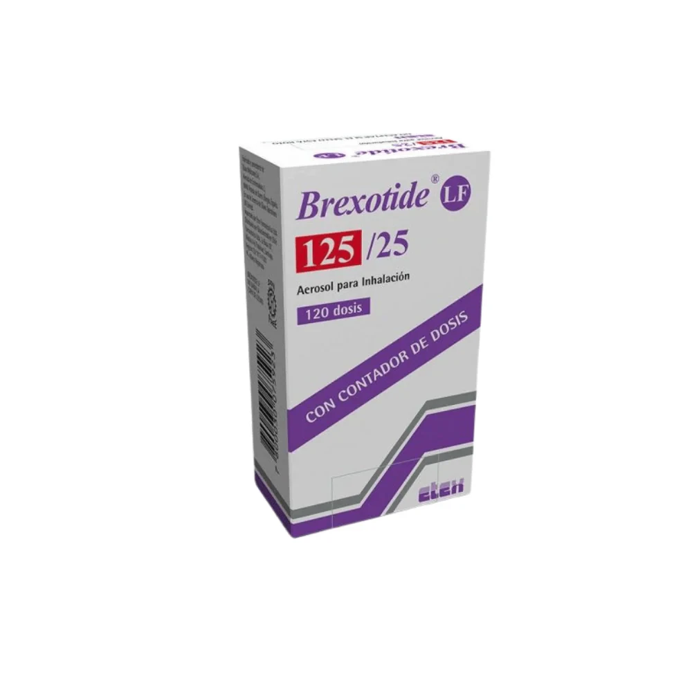 BREXOTIDE LF 125 25mcg Env. x 120 Dosis BREXOTIDE LF 125 /25mcg Env. x 120 Dosis - Imagen 1