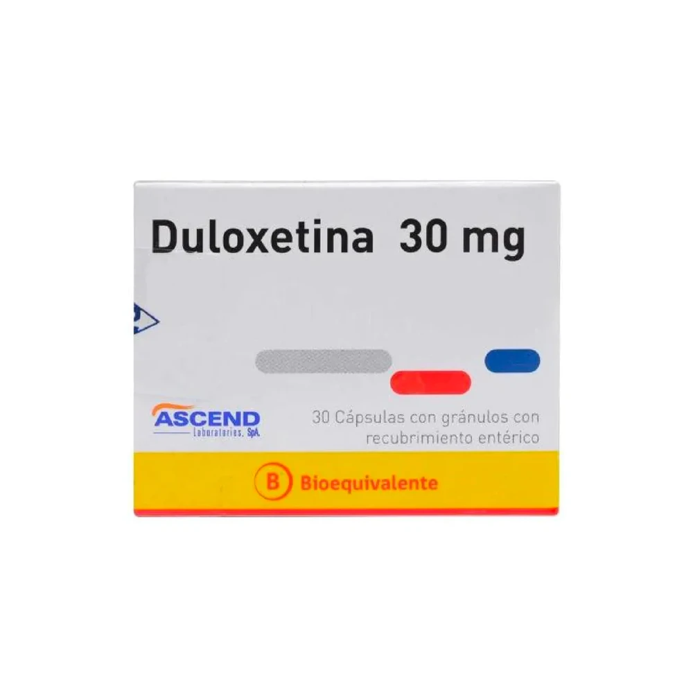 DULOXETINA 30 mg comp. X 30 DULOXETINA 30 mg comp. X 30 - Imagen 1