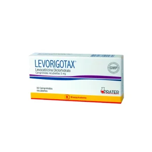 LEVORIGOTAX 5mg Caps. x 30