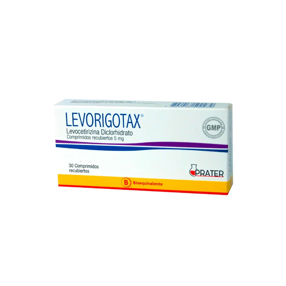 LEVORIGOTAX 5mg Caps. x 30 LEVORIGOTAX 5mg Caps. x 30 - Imagen 1