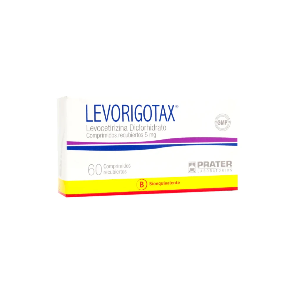 LEVORIGOTAX COMPRIMIDOS Comp. x 60 LEVORIGOTAX COMPRIMIDOS Comp. x 60 - Imagen 1
