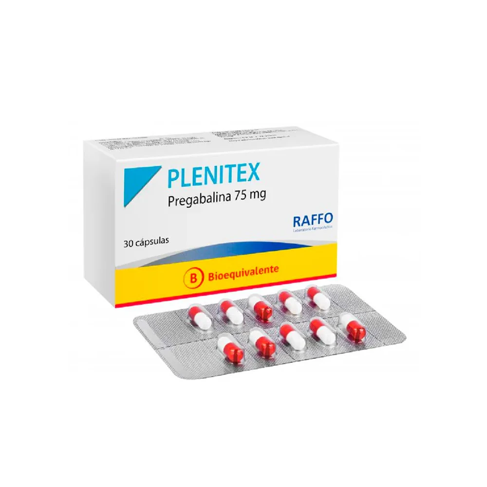 PLENITEX 75mg Caps. Gelat.dura x 30 PLENITEX 75mg Caps. Gelat.dura x 30 - Imagen 1