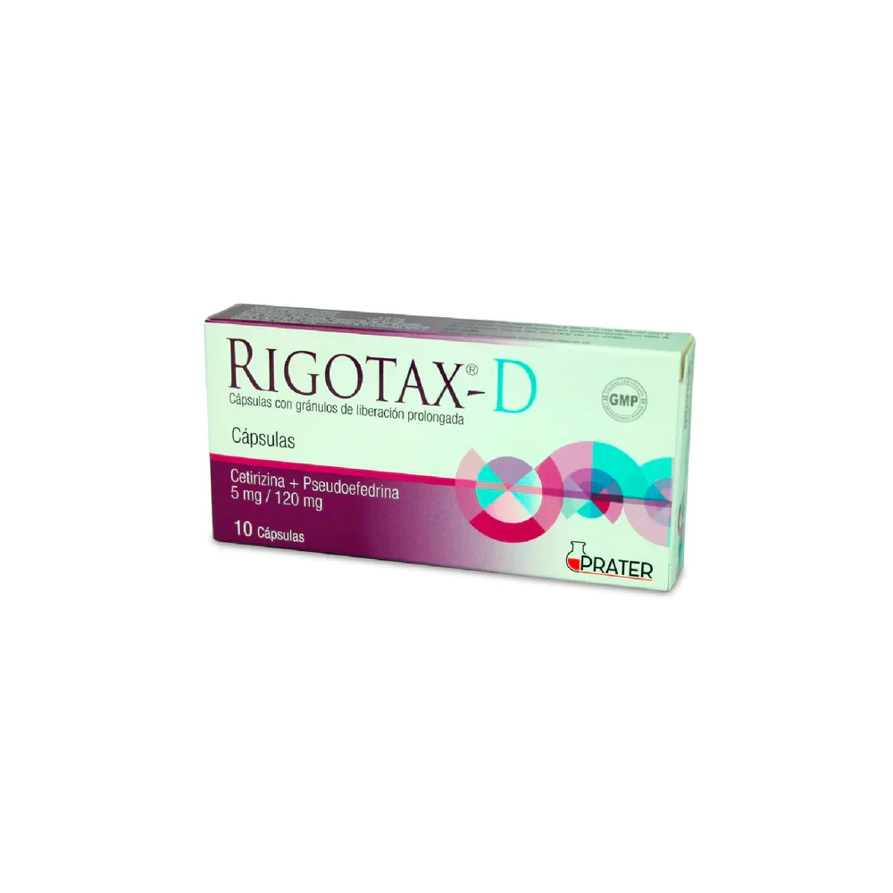 RIGOTAX-D Caps. x 10 RIGOTAX-D Caps. x 10 - Imagen 1